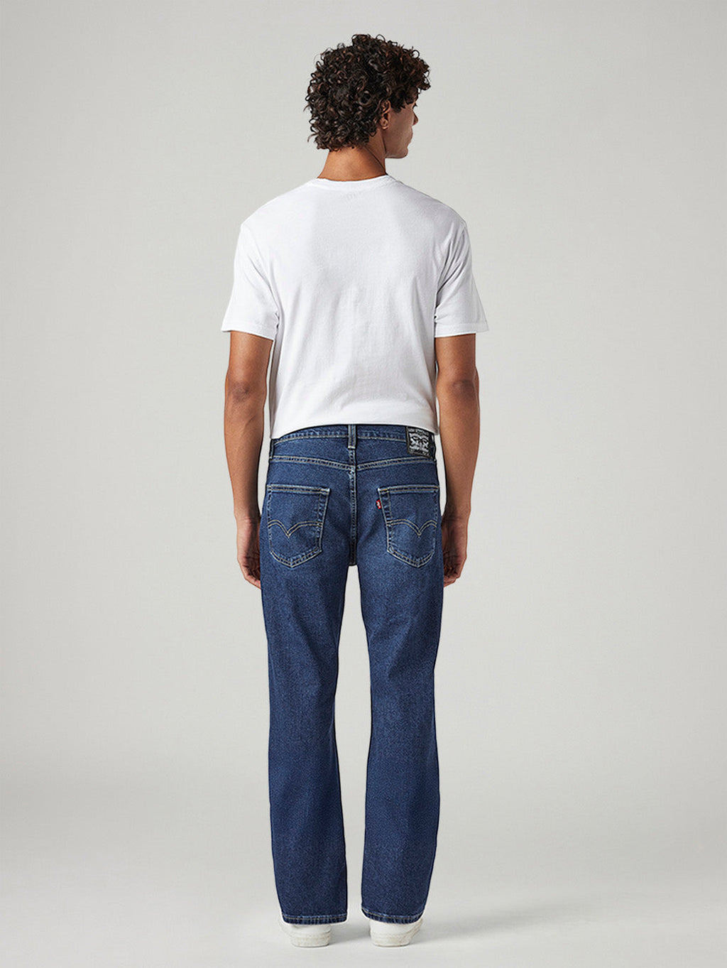 Men's 527 Blue Bootcut Fit Mid Rise Jeans