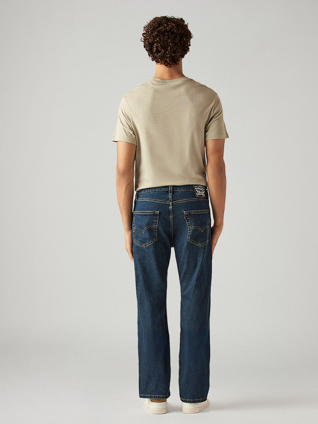 Men's 527 Blue Bootcut Fit Mid Rise Tinted Jeans