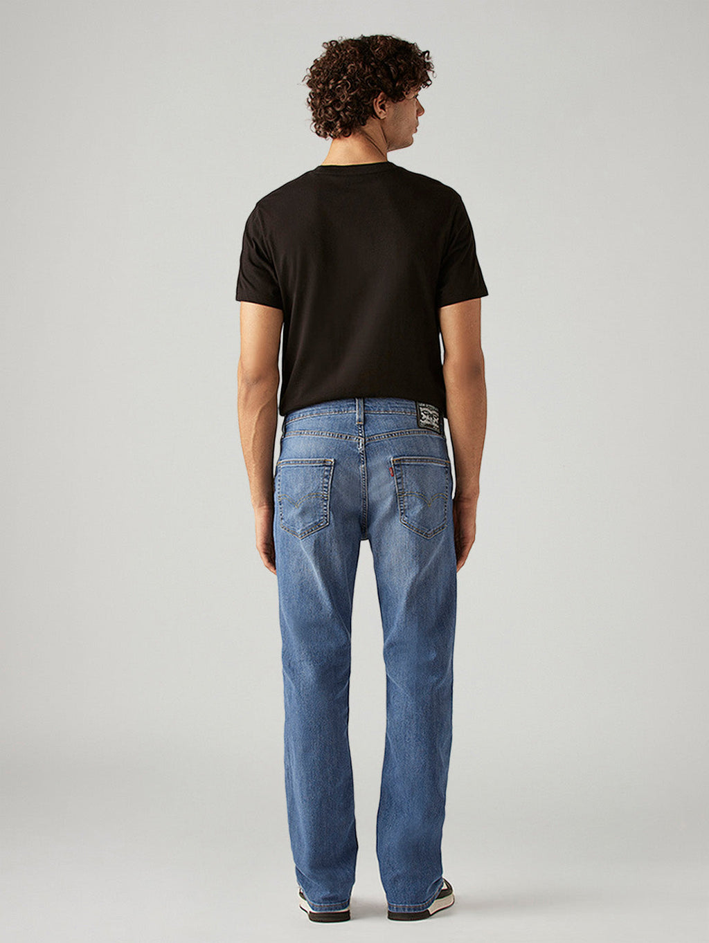 Men's 527 Blue Bootcut Fit Mid Rise Jeans