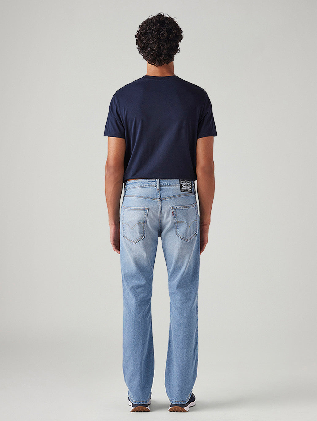 Men's 527 Light Blue Bootcut Fit Mid Rise Jeans