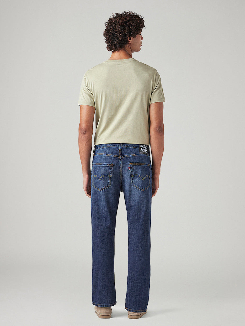 Men's 527 Dark Indigo Bootcut Fit Mid Rise Jeans