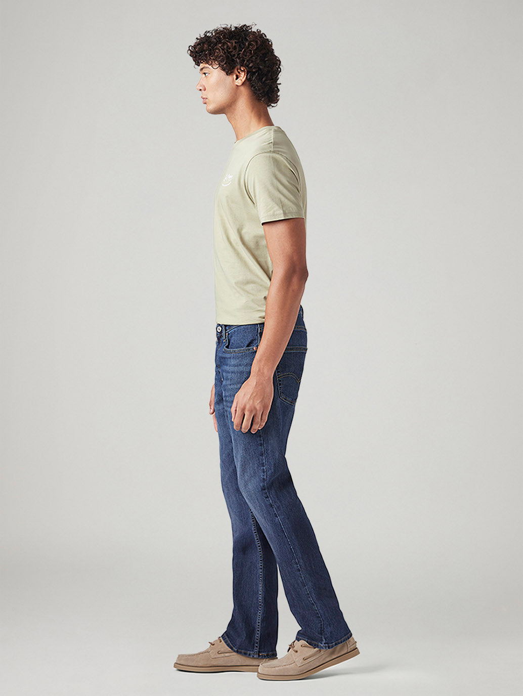 Men's 527 Dark Indigo Bootcut Fit Mid Rise Jeans