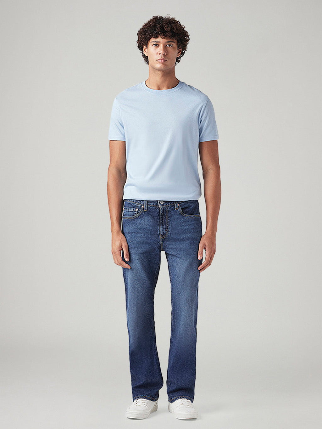 Men's 527 Dark Indigo Bootcut Fit Mid Rise Jeans