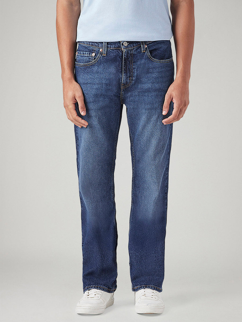 Men's 527 Dark Indigo Bootcut Fit Mid Rise Jeans