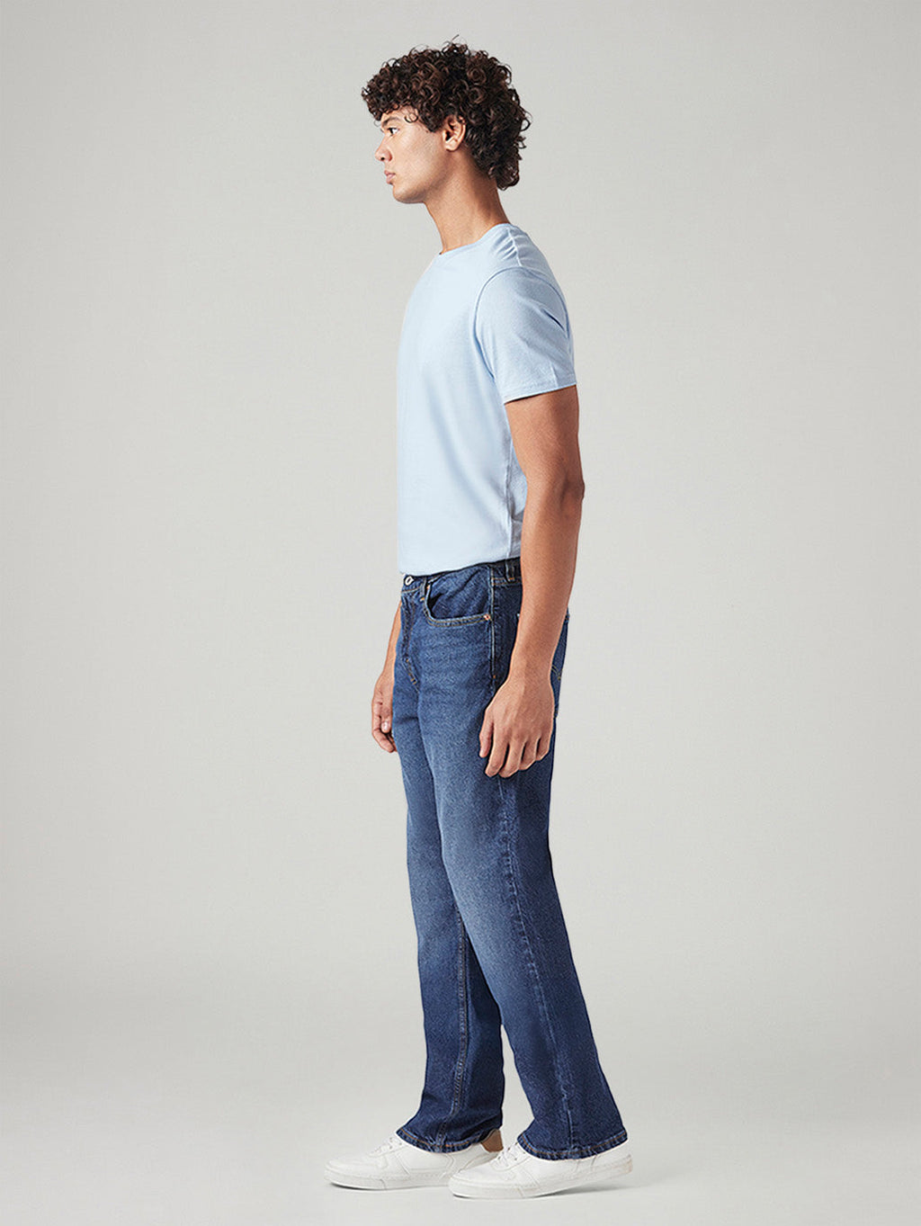 Men's 527 Dark Indigo Bootcut Fit Mid Rise Jeans