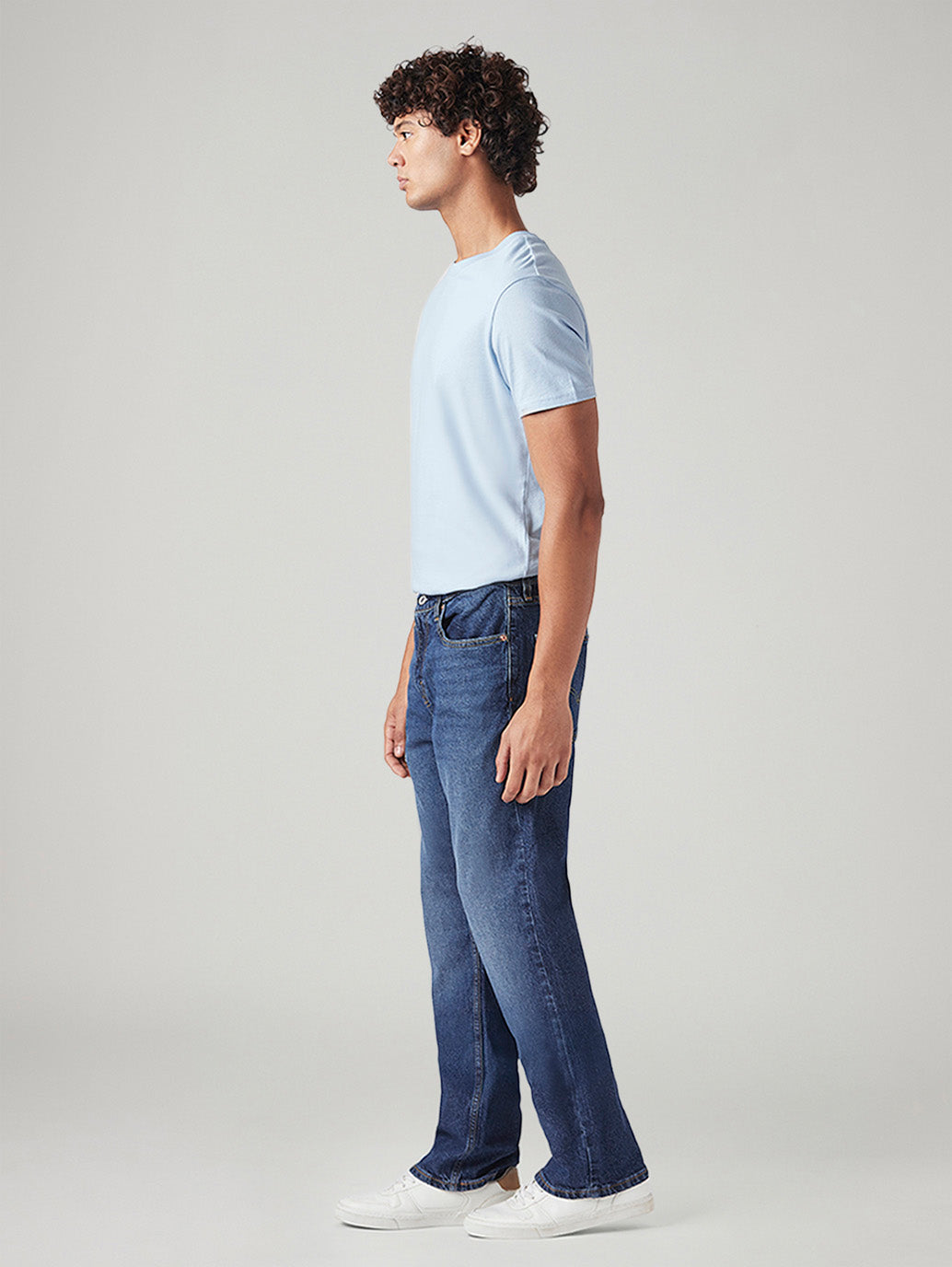 Men's 527 Dark Indigo Bootcut Fit Mid Rise Jeans
