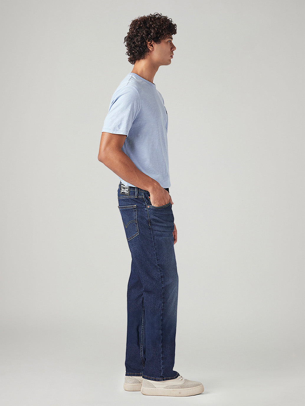 Men's 527 Med Indigo Bootcut Fit Mid Rise Tinted Jeans