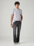 Men's 517 Charcoal Grey Bootcut Fit Mid Rise Jeans