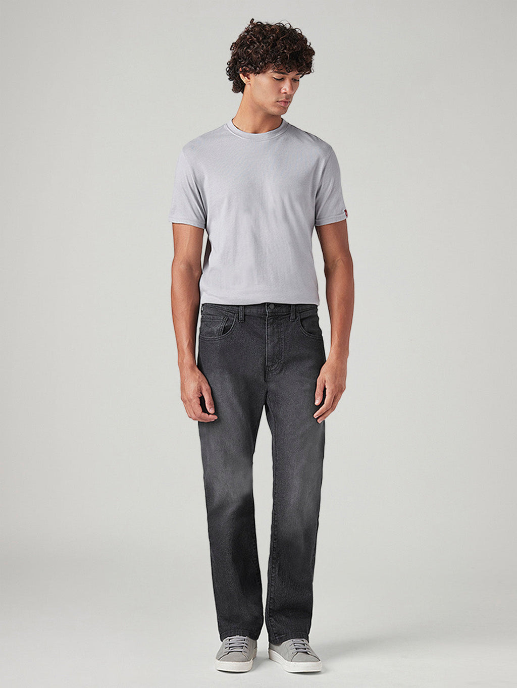 Men's 517 Charcoal Grey Bootcut Fit Mid Rise Jeans