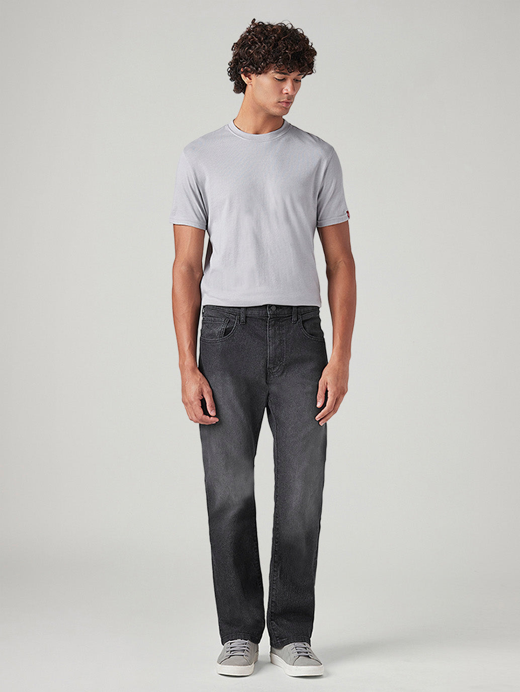 Men's 517 Charcoal Grey Bootcut Fit Mid Rise Jeans