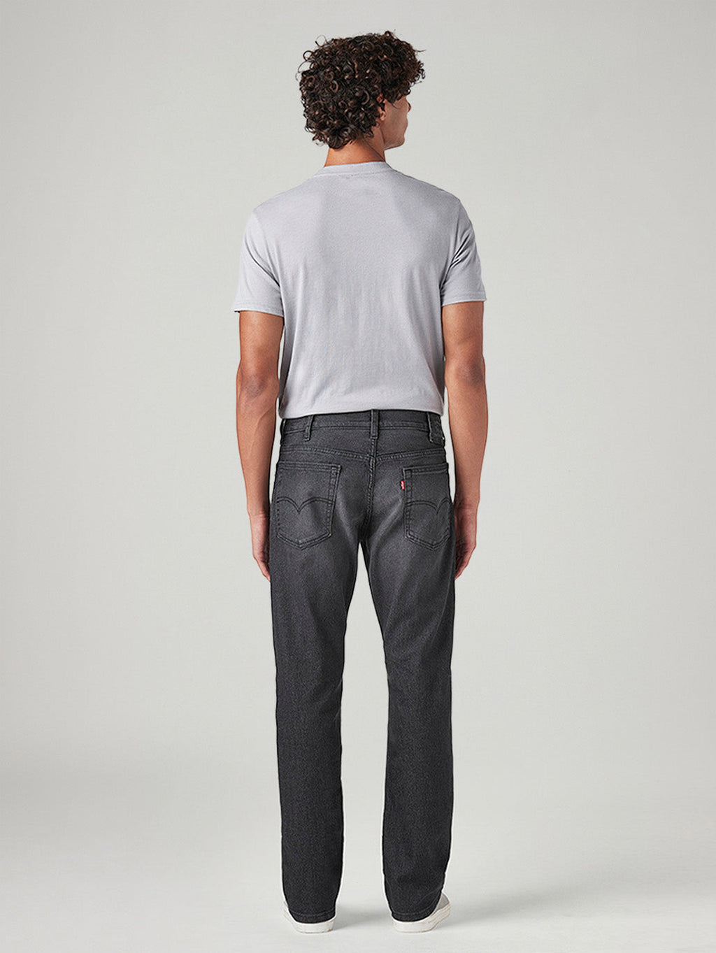 Men's 517 Charcoal Grey Bootcut Fit Mid Rise Jeans