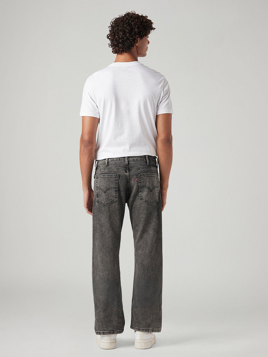 Men's 517 Charcoal Grey Bootcut Fit Mid Rise Jeans