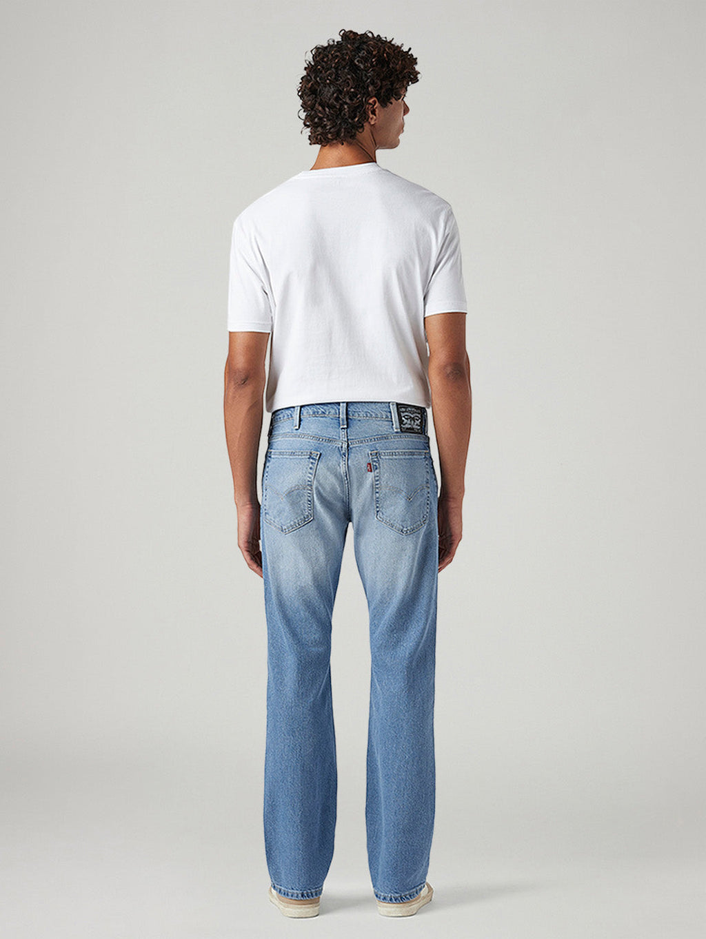 Men's 517 Light Blue Bootcut Fit Mid Rise Jeans