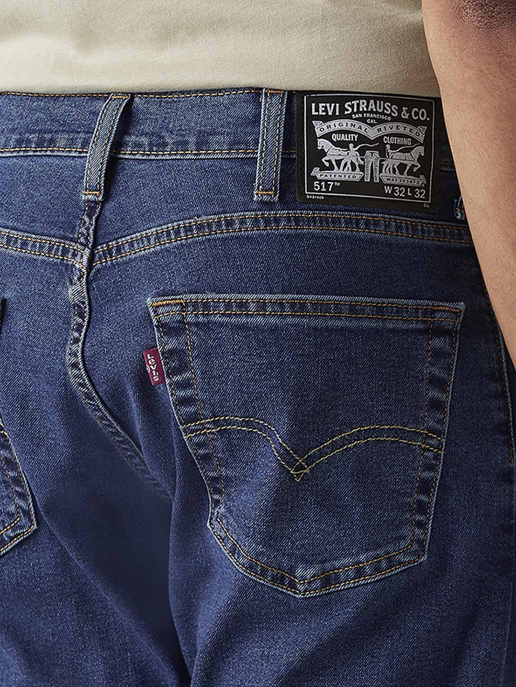 Men's 517 Med Indigo Bootcut Mid Rise Jeans
