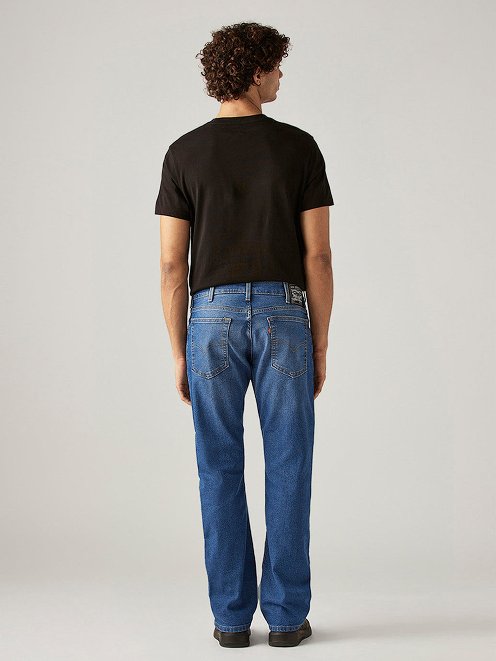 Men's 517 Blue Bootcut Fit Mid Rise Jeans