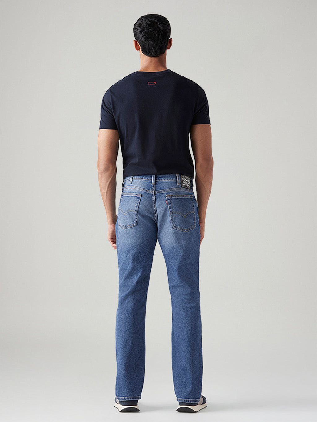 Men's 517 Med Indigo Bootcut Fit Mid Rise Jeans