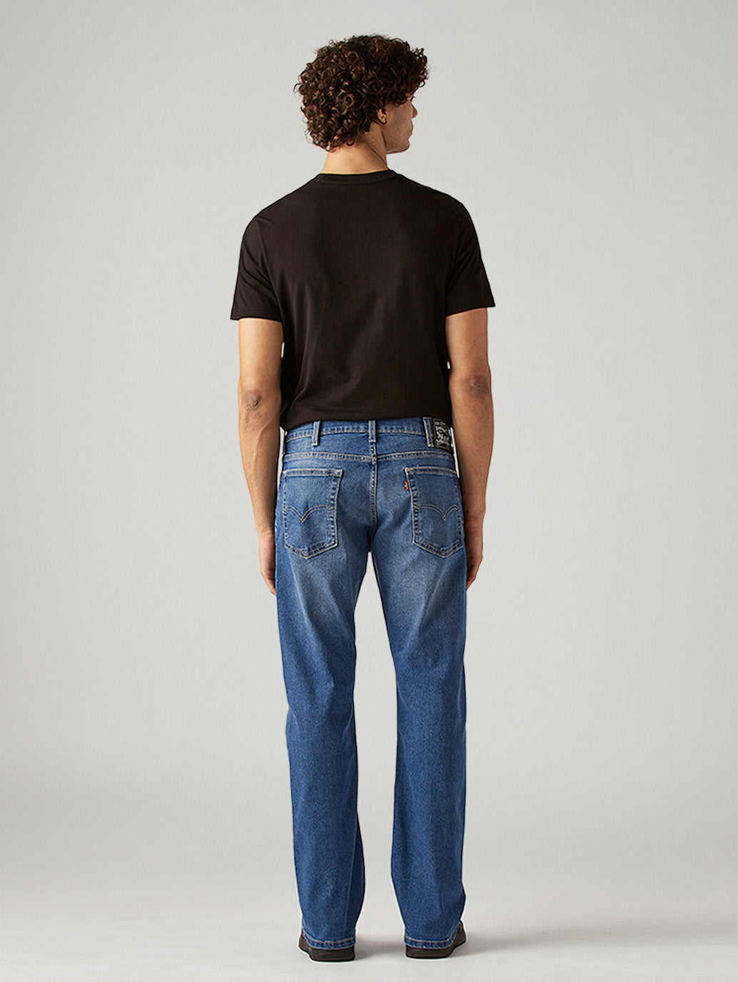 Men's 517 Blue Bootcut Fit Mid Rise Jeans