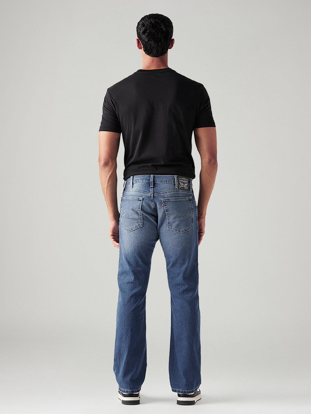 Men's 517 Med Indigo Bootcut Fit Mid Rise Jeans