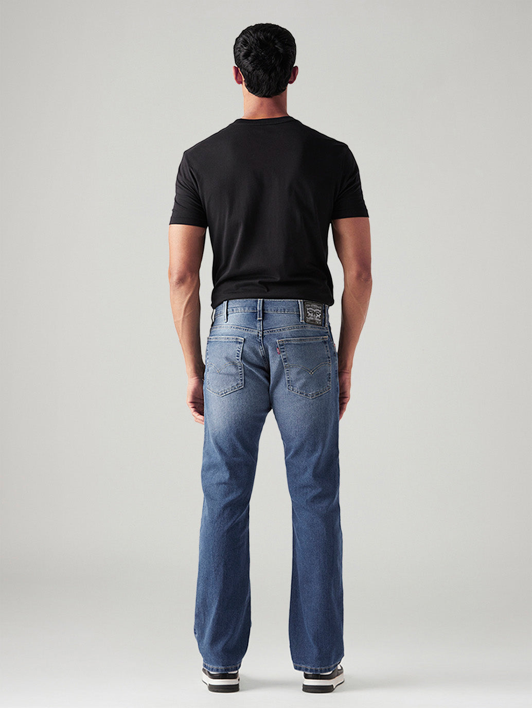 Men's 517 Med Indigo Bootcut Fit Mid Rise Jeans