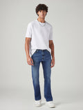 Men's 517 Blue Bootcut Fit Mid Rise Jeans