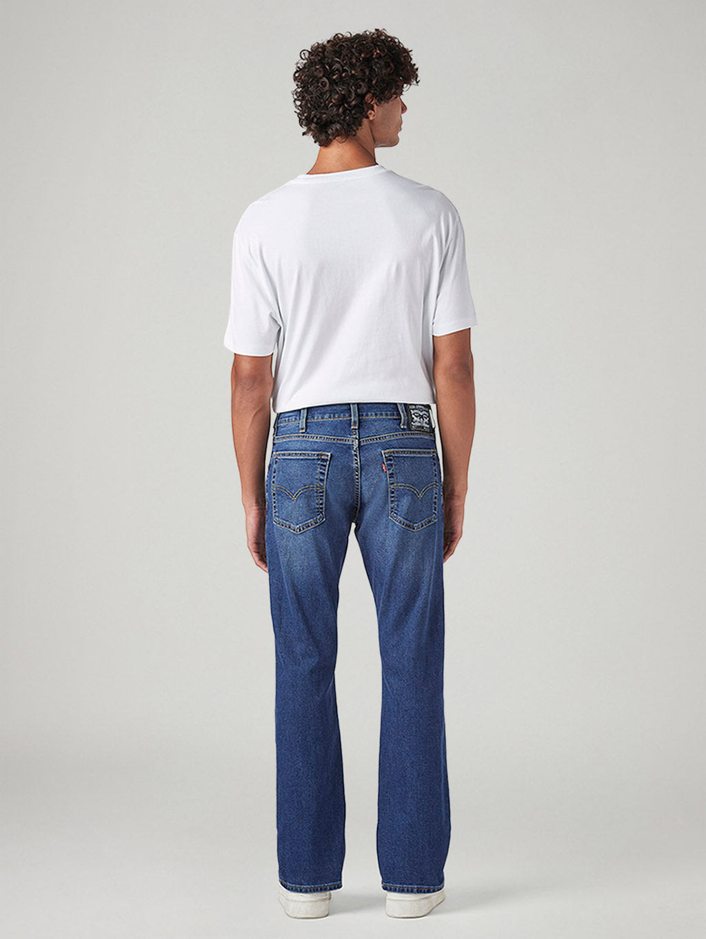 Men's 517 Blue Bootcut Fit Mid Rise Jeans
