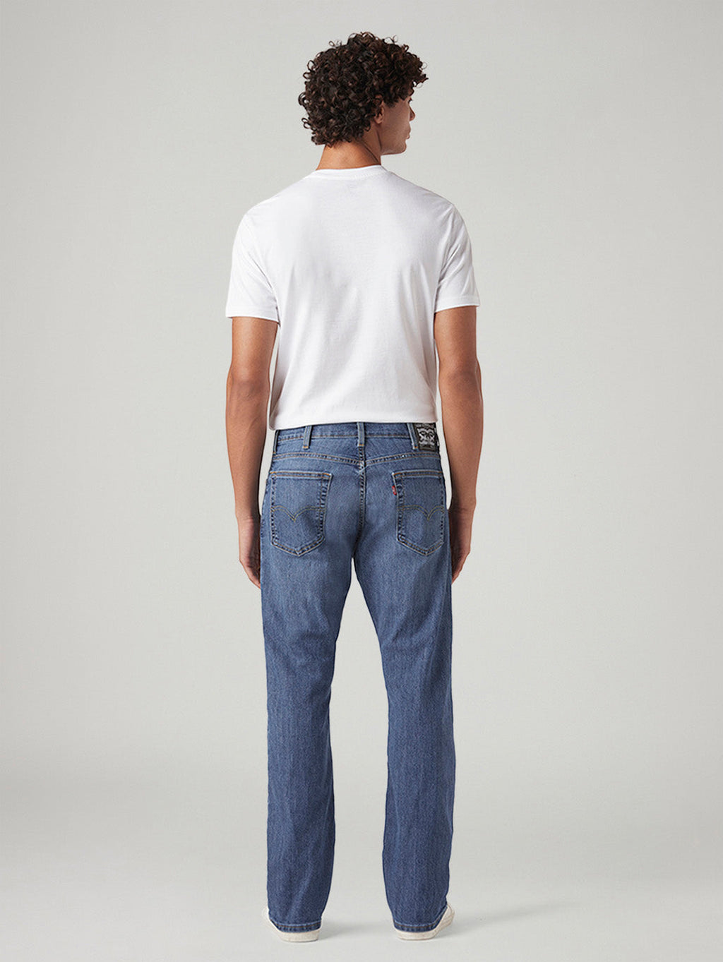 Men's 517 Blue Bootcut Fit Mid Rise Jeans