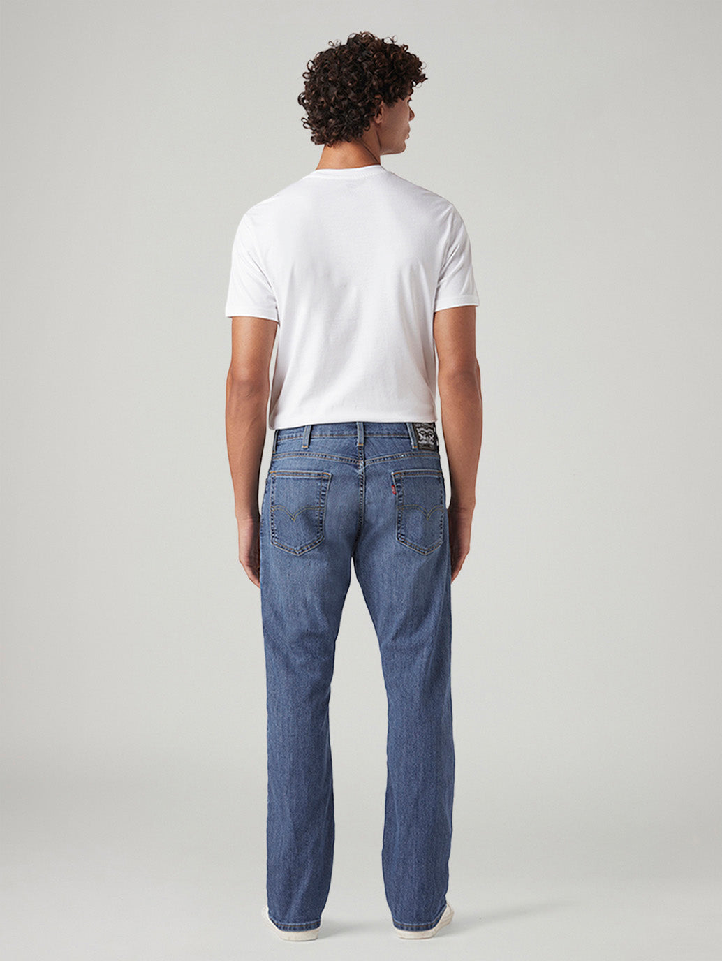 Men's 517 Blue Bootcut Fit Mid Rise Jeans