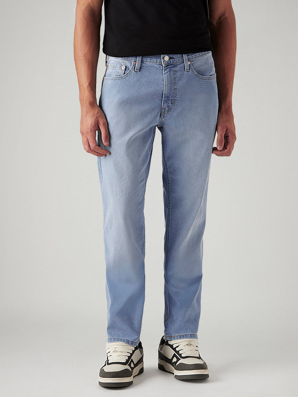 Men's 541 Light Indigo Athletic Tapered Fit Mid Rise Jeans