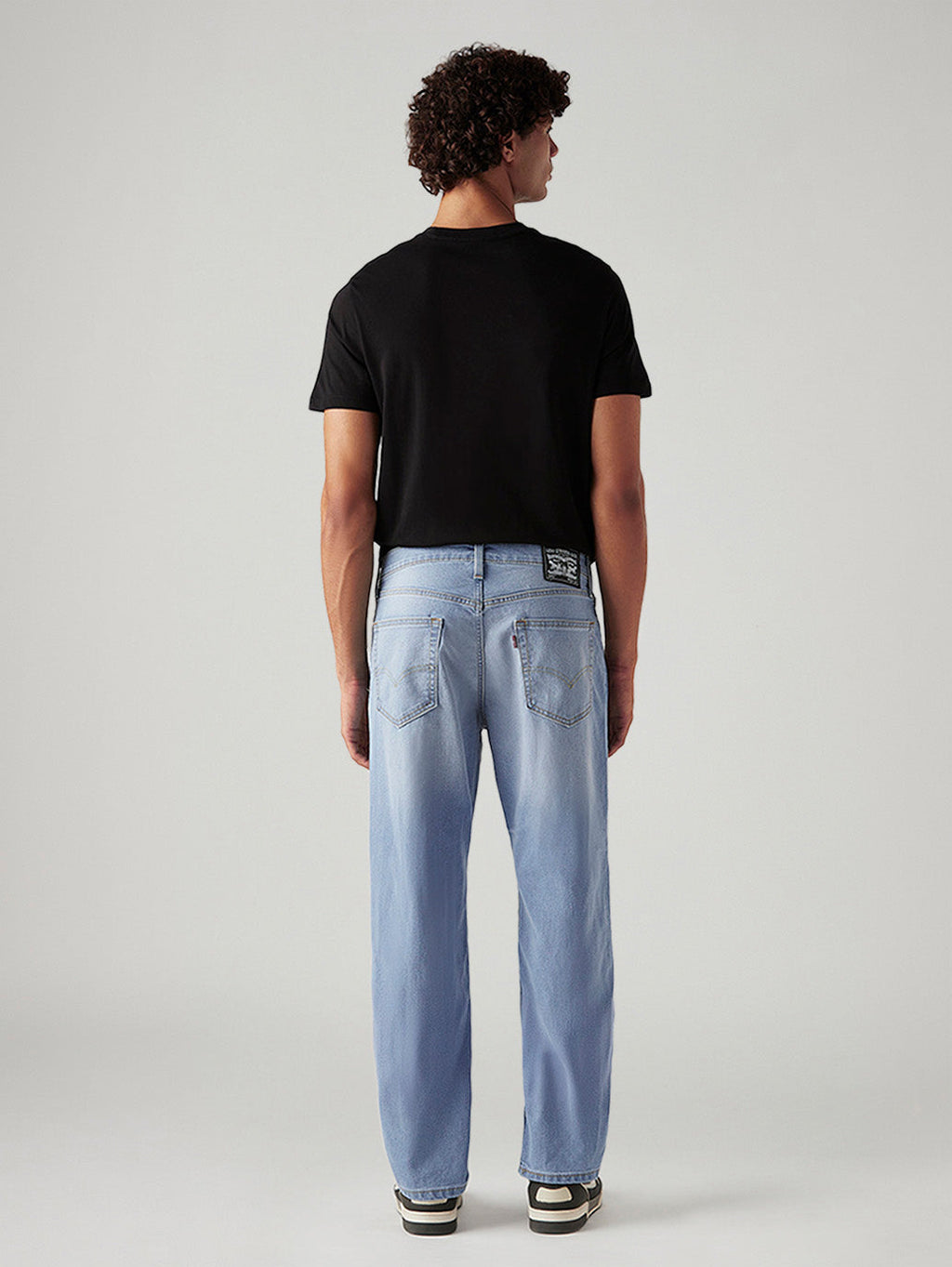 Men's 541 Light Indigo Athletic Tapered Fit Mid Rise Jeans