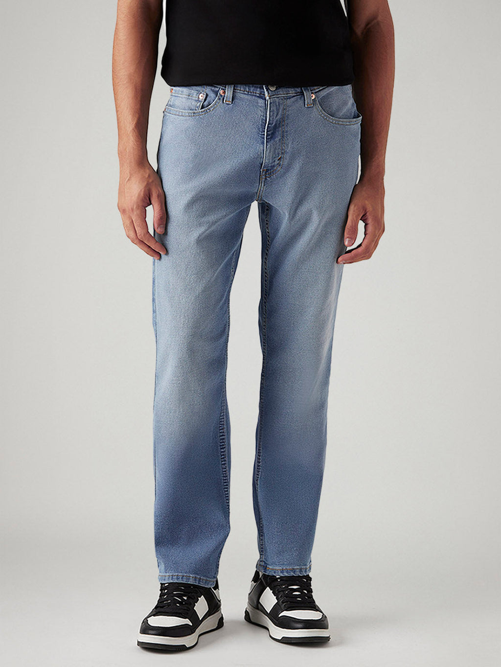 Men's 541 Light Indigo Athletic Tapered Fit Mid Rise Jeans