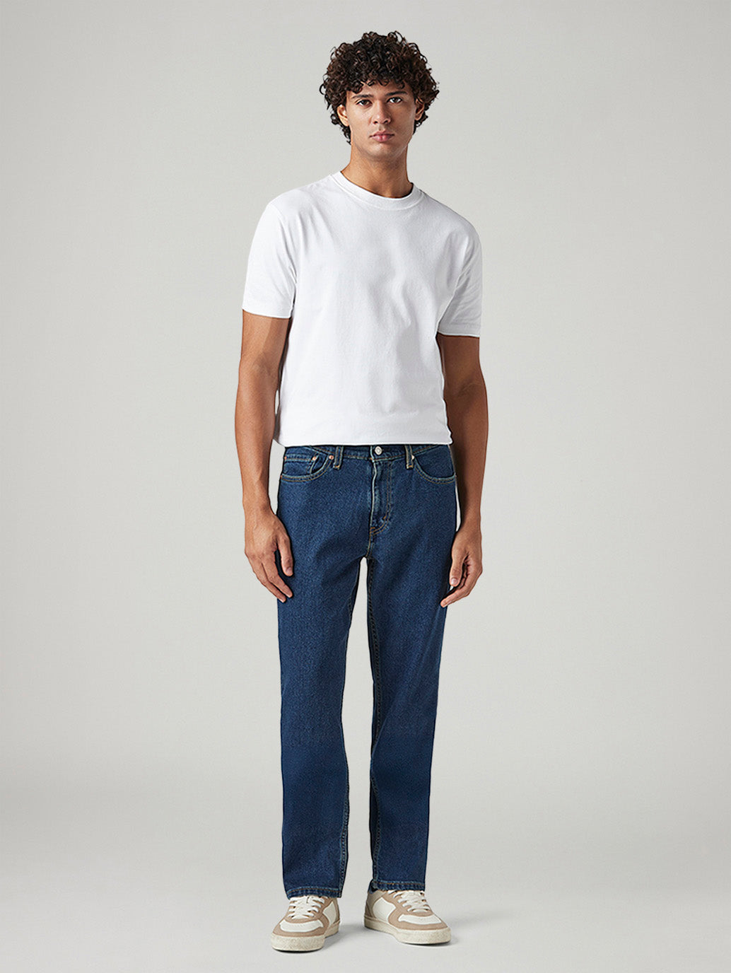 Men's 541 Indigo Athletic Tapered Fit Mid Rise Tinted Jeans