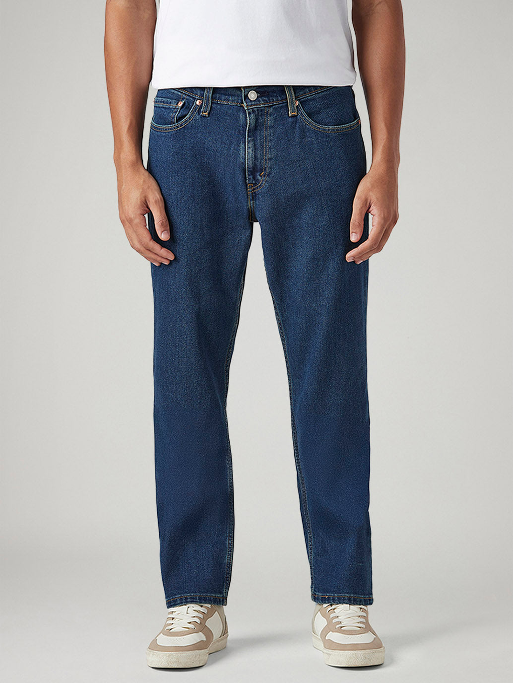 Men's 541 Indigo Athletic Tapered Fit Mid Rise Tinted Jeans