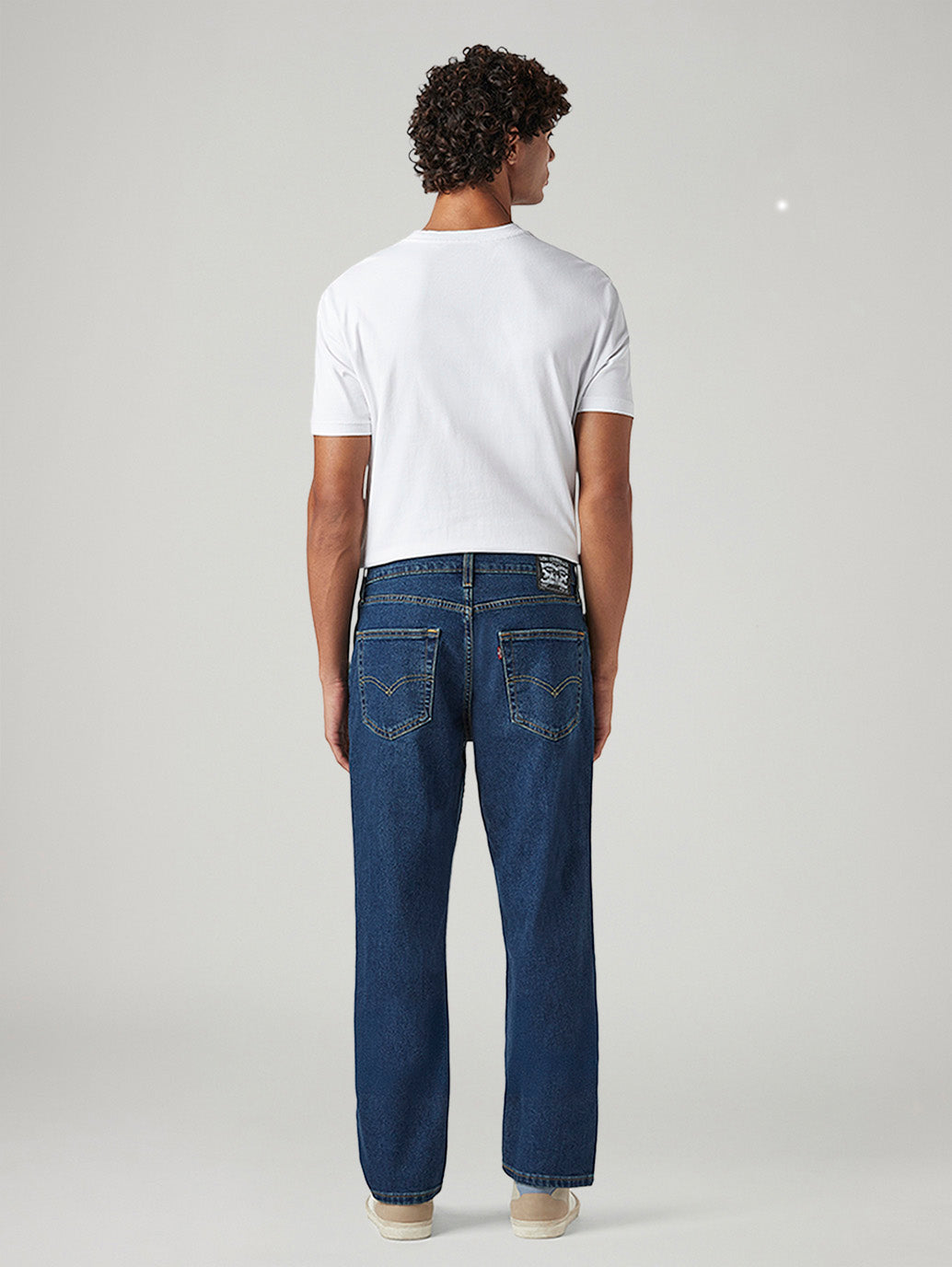 Men's 541 Indigo Athletic Tapered Fit Mid Rise Tinted Jeans