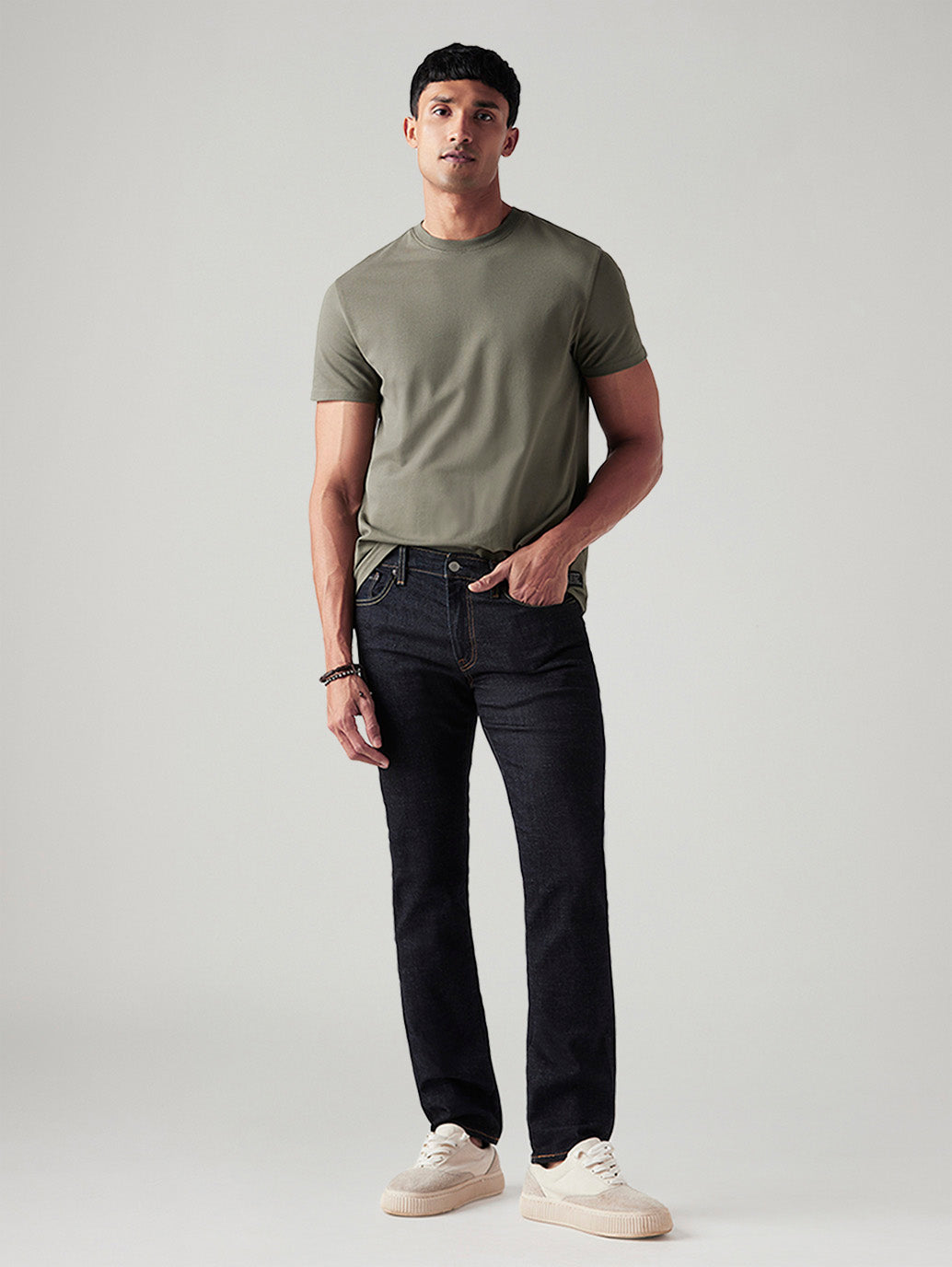 Men's 511 Black Slim Fit Mid Rise Commuter Jeans