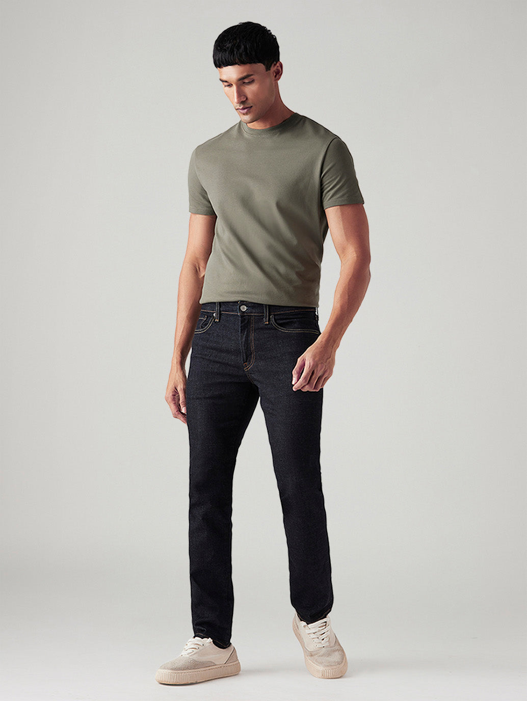 Men's 511 Black Slim Fit Mid Rise Commuter Jeans