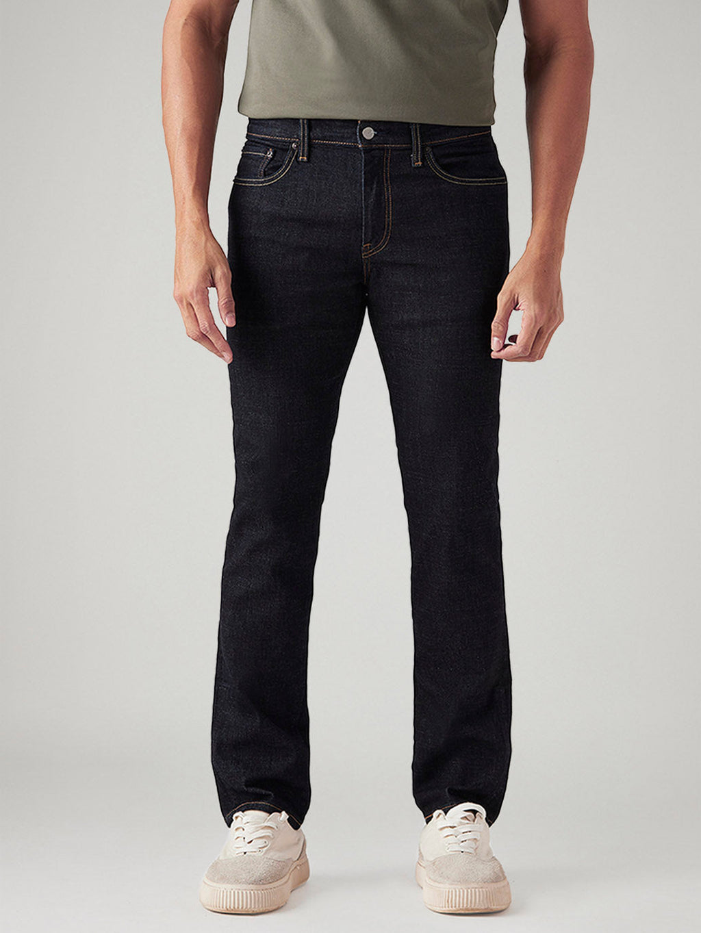 Men's 511 Black Slim Fit Mid Rise Commuter Jeans