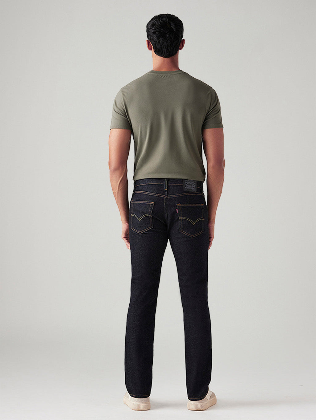 Men's 511 Black Slim Fit Mid Rise Commuter Jeans