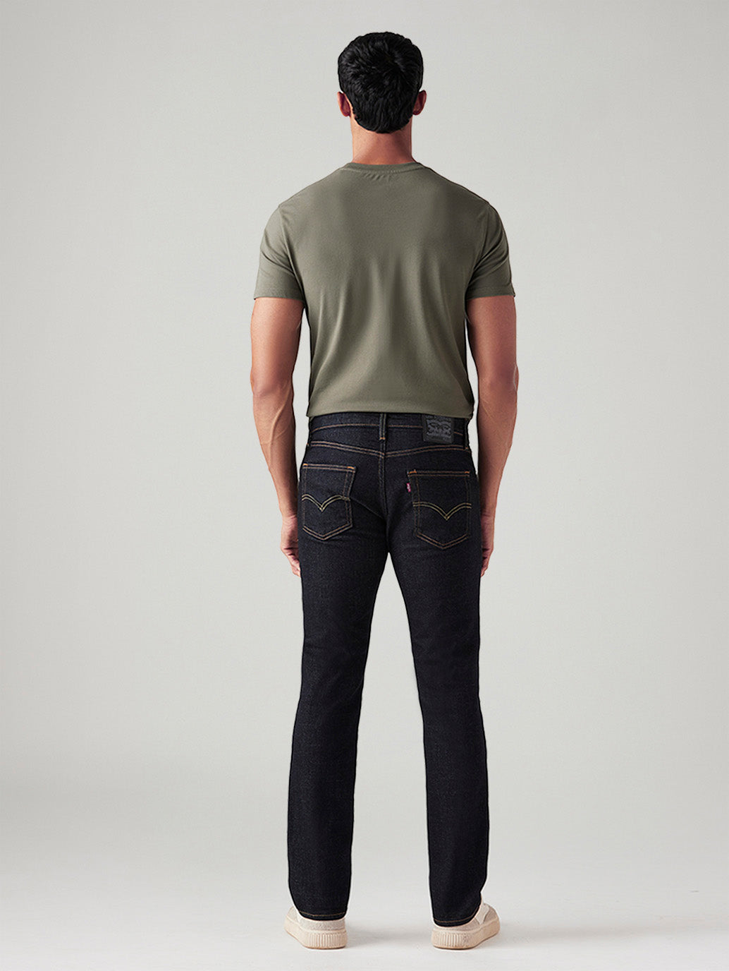 Men's 511 Black Slim Fit Mid Rise Commuter Jeans