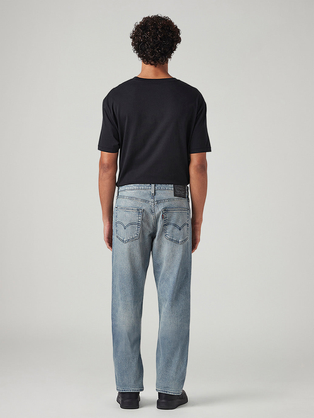 Men's 541 Med Indigo Athletic Tapered Fit Mid Rise Commuter Jeans