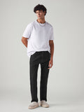 Men's 505 Black Straight Fit Mid Rise Jeans
