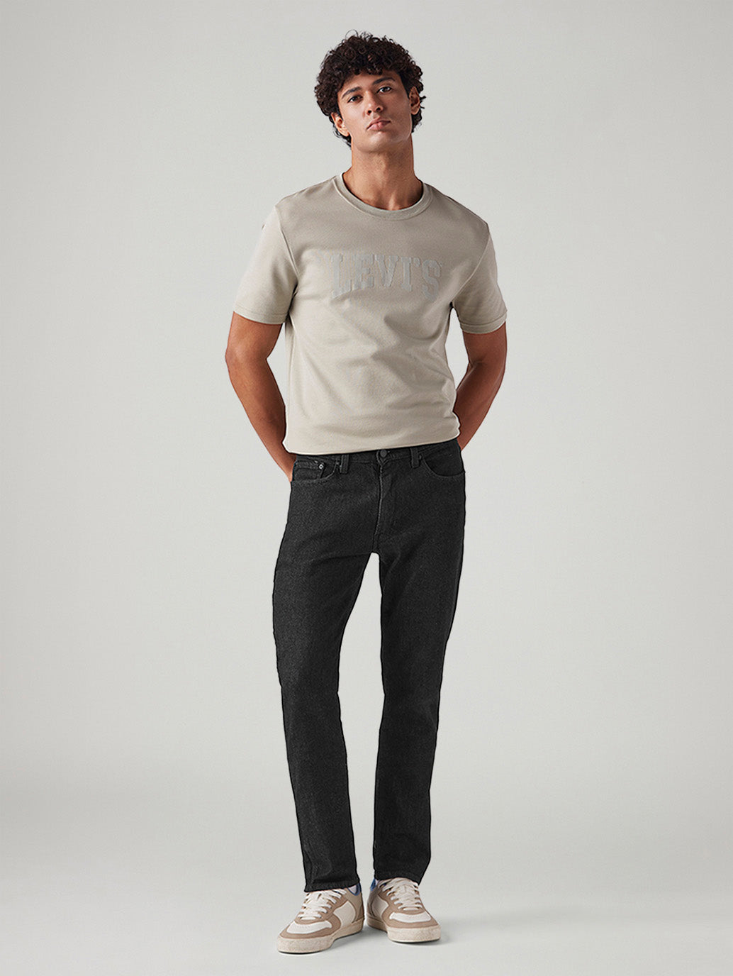 Men's 511 Black Slim Fit Mid Rise Jeans