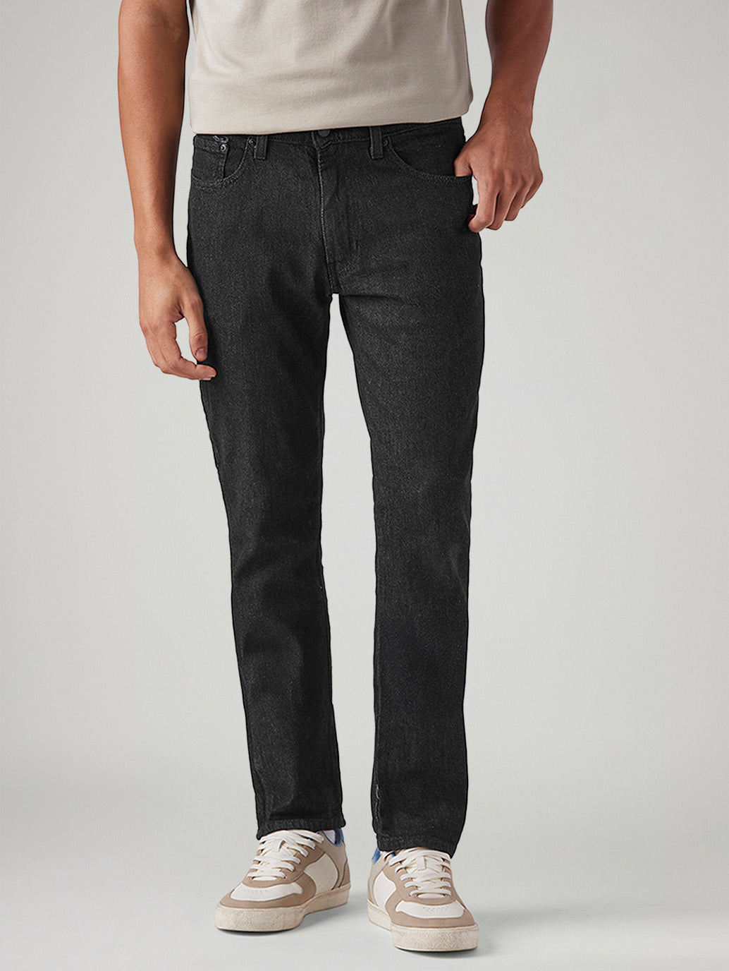 Men's 511 Black Slim Fit Mid Rise Jeans