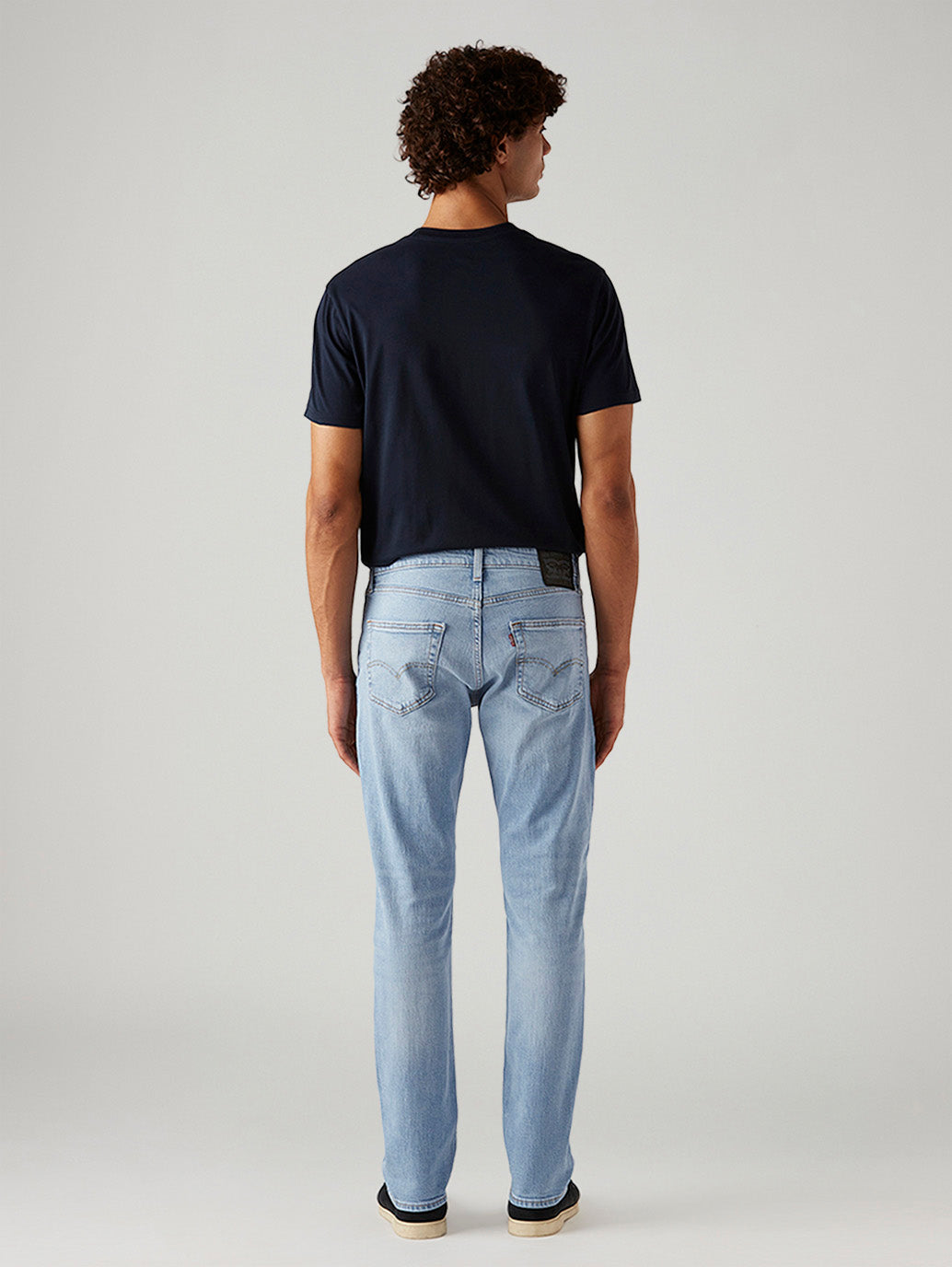 Men's 511 Light Blue Slim Fit Mid Rise Commuter Jeans