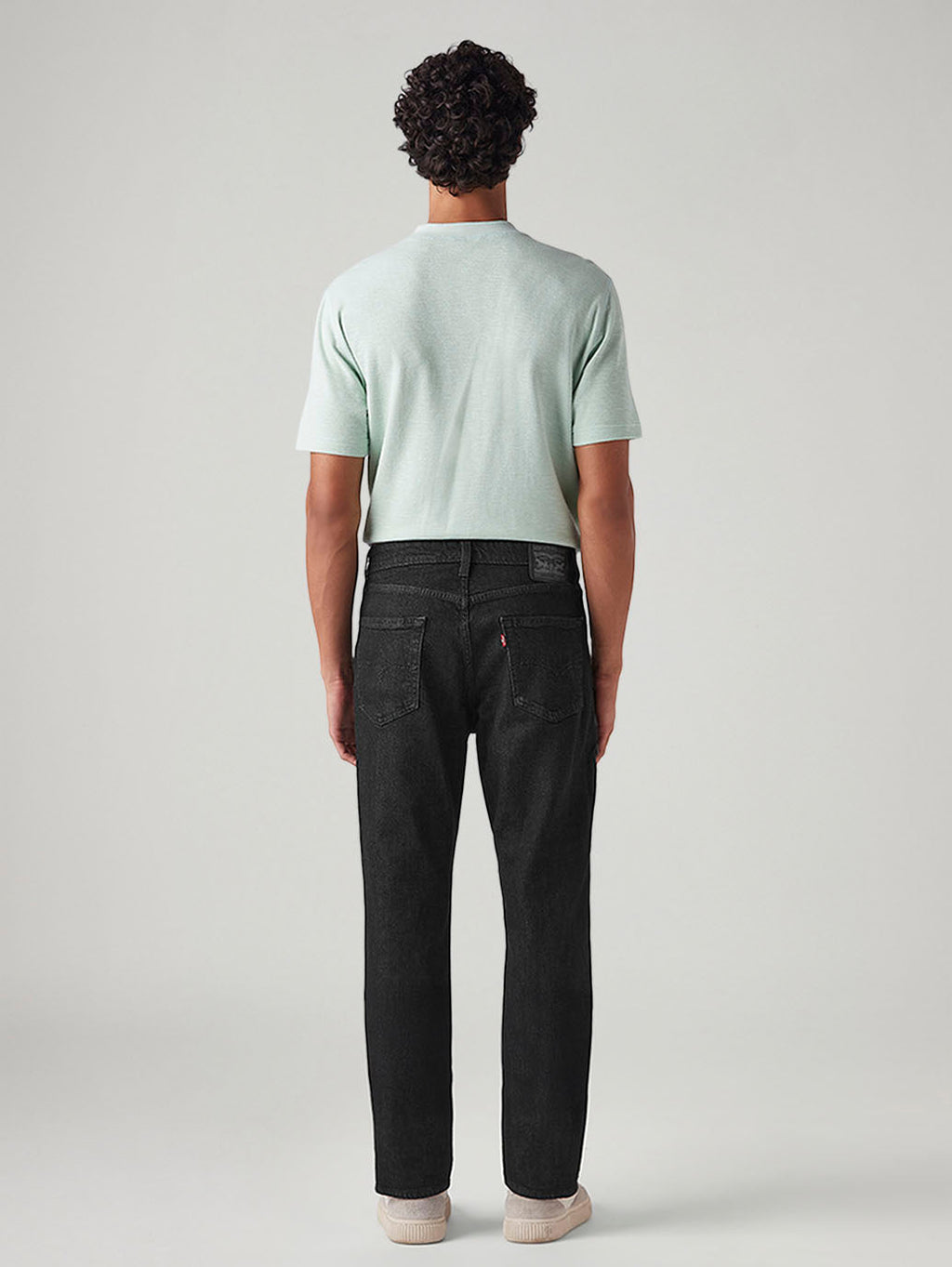 Men's 541 Black Tapered Fit Mid Rise Jeans