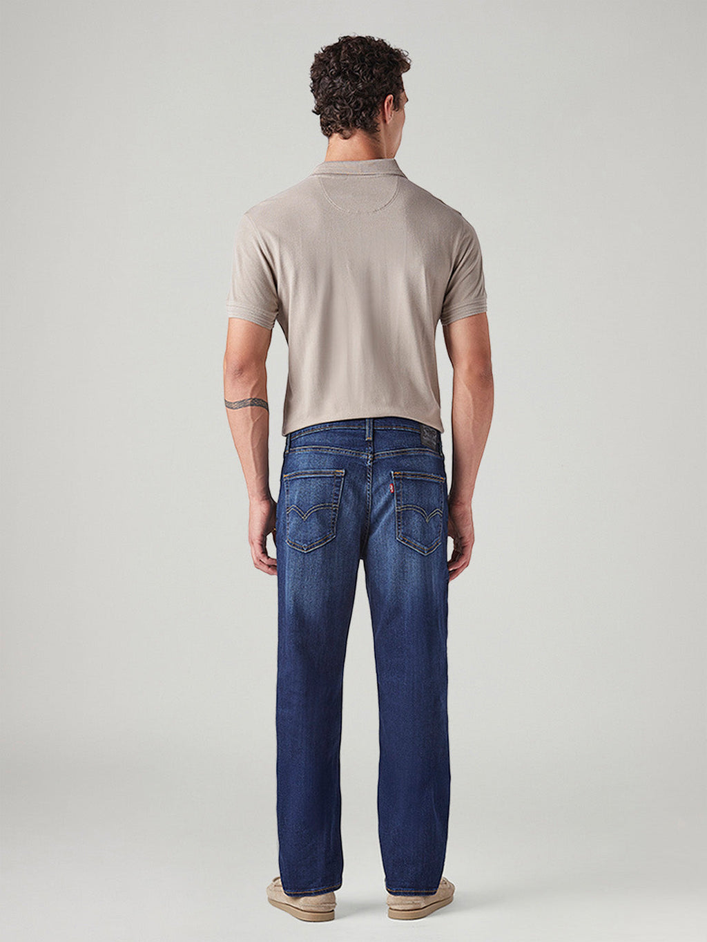 Men's 541 Blue Tapered Fit Mid Rise Commuter Jeans
