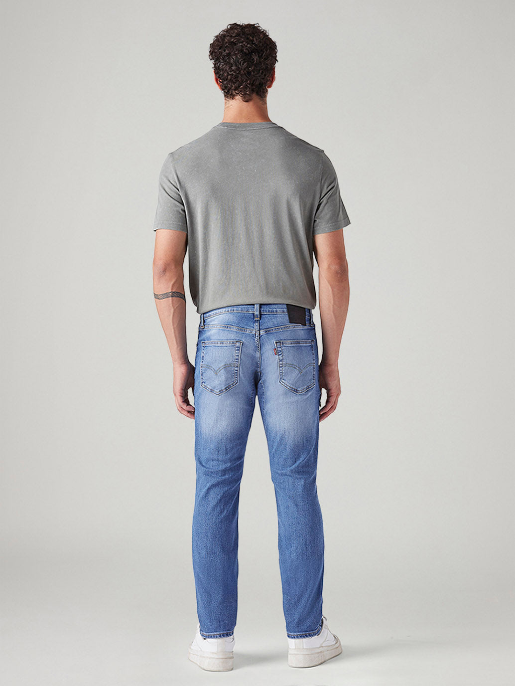 Men's 511 Light Blue Slim Fit Mid Rise Commuter Jeans