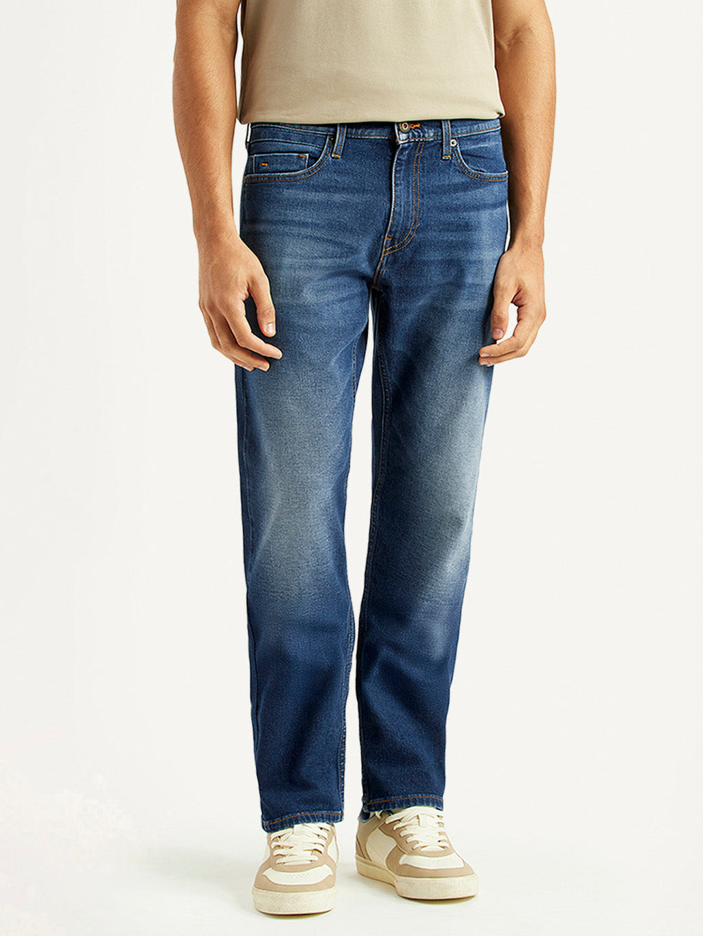 Men's 541 Blue Athletic Tapered Fit Hyper Stretch Jeans