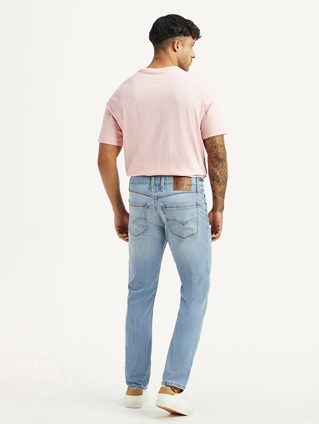 Men's 511 Light Blue Slim Fit Mid Rise Jeans