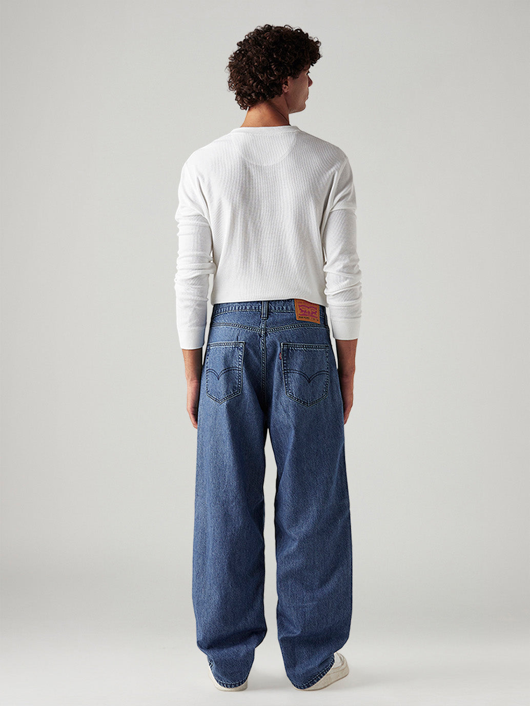 Men's 578 Blue Baggy Fit Low Rise Jeans