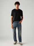 Men's 505 Blue Straight Fit Hyper Stretch Jeans